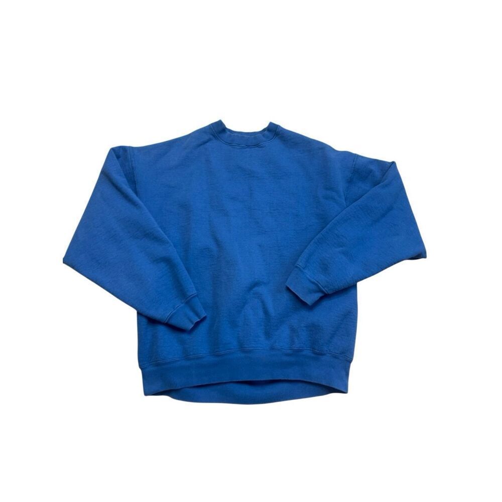 90s Vintage Munsingwear Blue Crewneck Sweatshirt Blank XXL